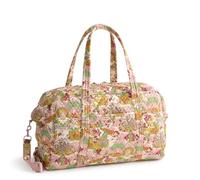 Vera Bradley Disney Premium Cotton Miramar Weekender Travel Bag, Mickey's Promenade