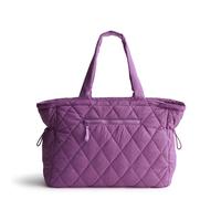 Vera Bradley Featherweight Knollton Travel Tote, Iris Orchid, One Size