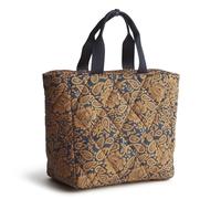 Vera Bradley Featherweight Lunch Tote, Lotus Montage Roasted Pecan, One Size
