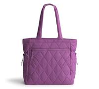 Vera Bradley Featherweight Original Zip Tote, Iris Orchid, One Size