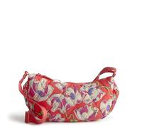 Vera Bradley Featherweight Springbrook Sling Crossbody Bag, Swirling Poppies, One Size