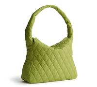 Vera Bradley Featherweight Tifton Hobo Tote Bag, Spinach Green, Spinach Green
