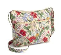 Vera Bradley Harwick Large Messenger Bag, All the Pretty Wildflowers