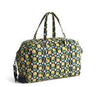 Vera Bradley Miramar Weekender Large Premium Cotton Daffodils