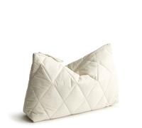 Vera Bradley Nylon Large Pouch, Pumice Stone, One Size