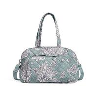 Vera Bradley Performance Twill Weekender Travel Bag, Tiger Lily Blue Oar, One Size