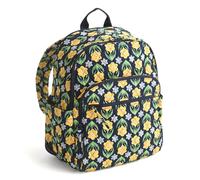 Vera Bradley Premium Cotton Bancroft Backpack, Daffodils, Daffodils
