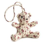 Vera Bradley Premium Cotton Bitty Bear Bag Charm, Rachel Ditsy
