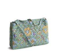 Vera Bradley Premium Cotton Foxbury Crossbody Bag, Gemstone Paisley