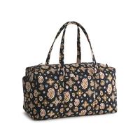 Vera Bradley Premium Cotton Large Original Duffel Bag, North Star Sky