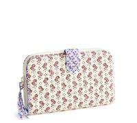 Vera Bradley Premium Cotton Large Tab Wallet, Rachel Ditsy, One Size