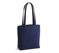 Vera Bradley Premium Cotton Small Original Zip Tote Bag, Peacoat, One Size