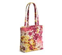Vera Bradley Premium Cotton Small Original Zip Tote Bag, Starstruck Daisies, One Size