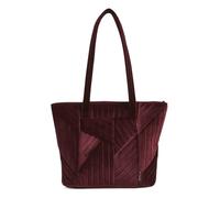 Vera Bradley Velvet Small Vera Tote Bag, Raisin, One Size