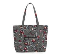 Vera Bradley Women Baumwoll-Vera-einkaufstasche Handbag, Perennials Noir Dot, One Size