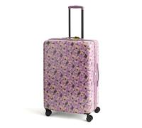 Vera Bradley Women's 29" Adair Spinner, Hardside Luggage, Curly Tulips Purple, One Size