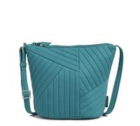 Vera Bradley Women's Cotton Bucket Crossbody Purse, Forever Green, One Size