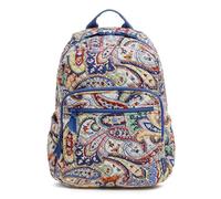 Vera Bradley Women's Cotton Campus Backpack, Harbor Paisley, One Size