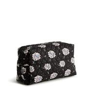 Vera Bradley Women's Cotton Large Cosmetic, Feathery Bouquets, One Size