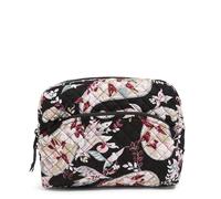 Vera Bradley Women's Cotton Large Cosmetic Makeup Organizer Bag, Botanical Paisley, One Size