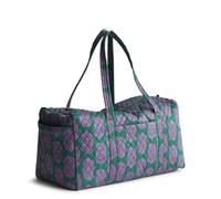 Vera Bradley Women's Cotton Large Original Duffel, Iconic Paisley Green Jacket, One Size