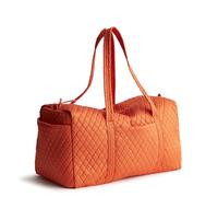 Vera Bradley Women's Cotton Large Original Duffel, Koi Orange, One Size
