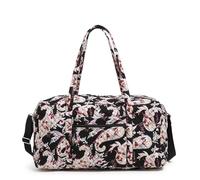 Vera Bradley Women's Cotton Large Travel Duffel Bag, Botanical Paisley, One Size