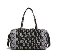 Vera Bradley Women's Cotton Large Travel Duffel Bag, Twilight Vines, One Size