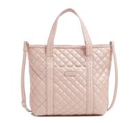 Vera Bradley Women's Cotton Mini Vera Tote Bag Handbag, Rose Quartz, One Size