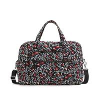 Vera Bradley Women's Cotton Weekender Travel Bag, Perennials Noir, One Size