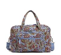 Vera Bradley Women's Cotton Weekender Travel Bag, Provence Paisley