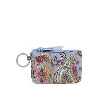 Vera Bradley Women's Cotton Zip ID Case Wallet, Provence Paisley, One Size