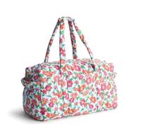 Vera Bradley Women's Disney Featherweight Large Original Duffel Bag, Mickey Meadow, One Size