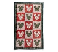 Vera Bradley Women's Disney Fleece Plush Throw Blanket, Mickey Mouse Kaleidoscope Multi, One Size