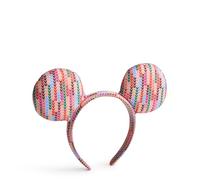 Vera Bradley Women's Disney Nylon Mouse Ear Headband, Mickey Meadow Stripe, One Size