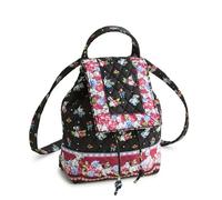 Vera Bradley Women's Disney Premium Cotton Original Drawstring Backpack, 101 Dalmatians, One Size