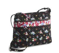 Vera Bradley womens Disney Premium Cotton Original Zip Hipster Crossbody Bag, 101 Dalmatians, One Size