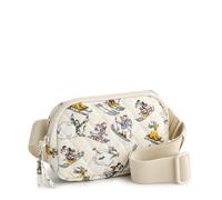 Vera Bradley Women's Disney Premium Cotton Woodward Small Belt Bag, Downhill Skiing Mickey and Friends, One Size