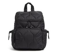 Vera Bradley Women's Featherweight Backpack Bookbag, Black, One Size