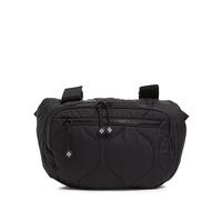 Vera Bradley Women's Featherweight Belt Bag Sling Crossbody, Black, One Size