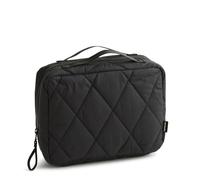 Vera Bradley Women's Featherweight Hanging Organizer - Travel Makeup Bag & Toiletry Storage, Moonless Night, One Size, Featherweight Hanging Travel Organizer