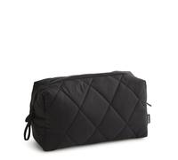 Vera Bradley Women's Featherweight Large Cosmetic Bag - Makeup Organizer & Travel Toiletry Storage, Moonless Night, One Size
