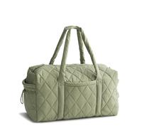 Vera Bradley Women's Featherweight Large Original Duffel Travel Bag, Deep Lichen Green, One Size, 50181