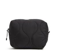 Vera Bradley Women's Featherweight Medium Cosmetic Makeup Organizer Bag, Black, One Size