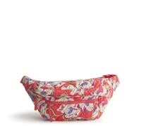 Vera Bradley Women's Featherweight Portnoy Belt Bag, Swirling Poppies, One Size
