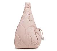 Vera Bradley Women's Featherweight Sling Backpack Bookbag, Rose Quartz, One Size