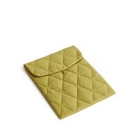 Vera Bradley womens Featherweight Small Envelope Tech Sleeve, Golden Olive, One Size