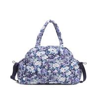 Vera Bradley Women's Featherweight Travel Bag, Artist's Garden Purple, One Size