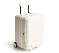 Vera Bradley Women's Hardside Luggage 17 Inch Adair Underseat Roller Suitcase, Cottage Cream, One Size