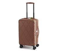 Vera Bradley Women's Hardside Luggage 22 Inch Adair Spinner Suitcase, Cinnamon, One Size